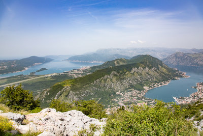 Tivat (L) and Kotor(R)