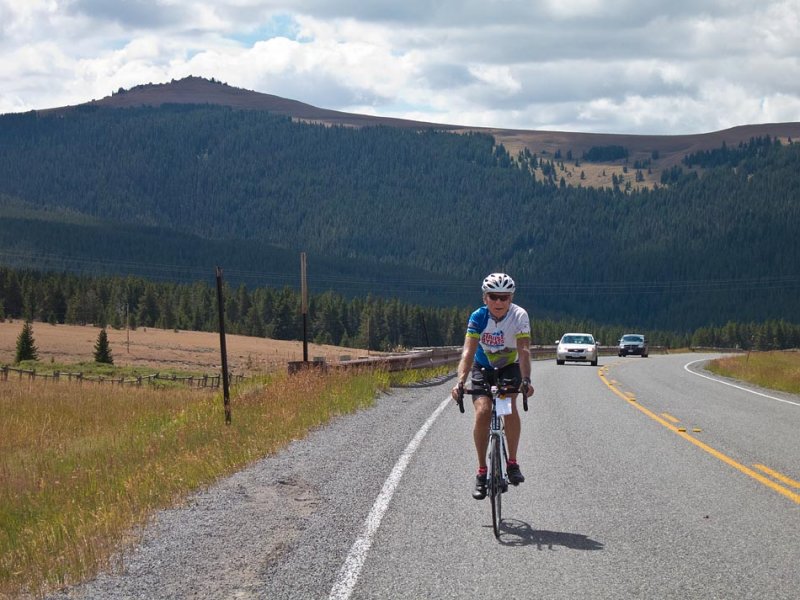 Tom Nearing Top of Granite Pass