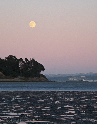 Moon Over San Pedro Cove