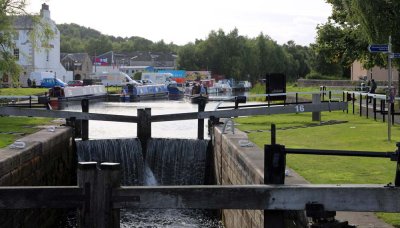 Canal Trip, Falkirk to Edinburgh, Scotland