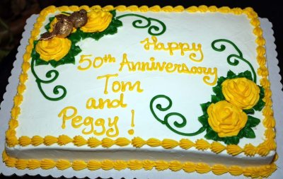 Tom and Peggy's 50th Anniversary