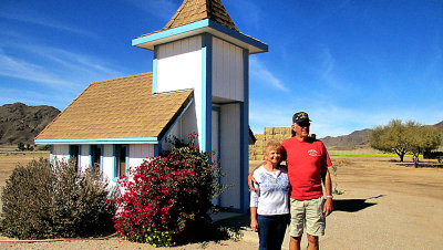 Diane & Gary at the Little Chapel  Yuma, Az  pw.jpg