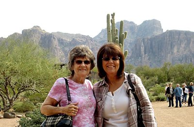 Doris Silva and Kathy Nolan with Superstitious Mountains in background.jpg