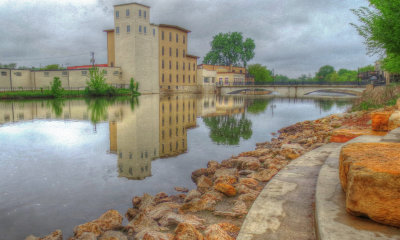 The Ames Mill Cannon River Dam