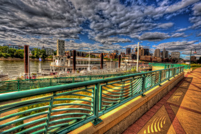 Harriet Island Regional Park on the Mississippi River