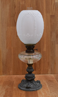 Creosot lamp.