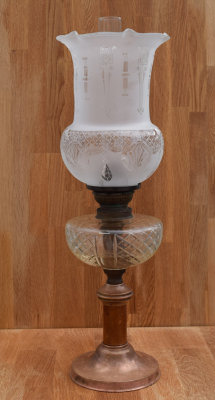 Creosot lamp