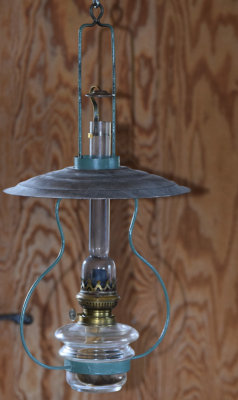 Creosot lamp