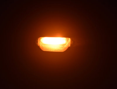 Sodium lamp. 