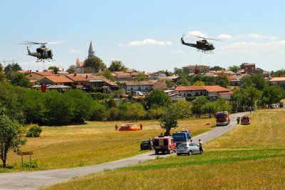 Požar Trstelj - Forest fire - 11-8-2013