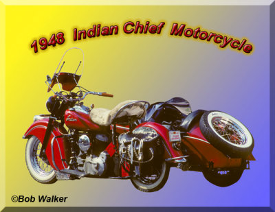 Collector's Bike Indian Motorcycle 1948