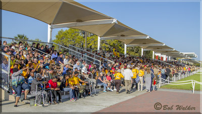 Parents, Friends And Fellow Marines Await The Graduation Ceremony  