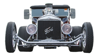 Front View Of This Beautiful Ford Street Rod 