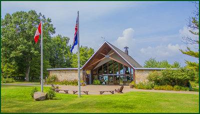 Nature Center's Visitor's Building 