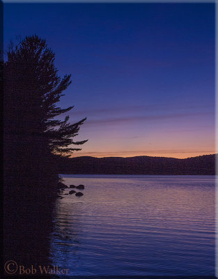 Sunset On Opeongo Lake