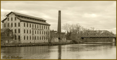 Seneca Falls Knitting Mill & Famous Bridge