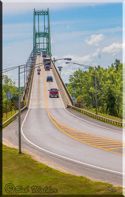 Coming Over The Bridge To Wellesley Island State Park