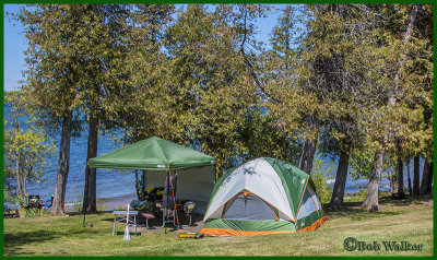 Burnham Point Tent Camping Sites Near Waters Edge 