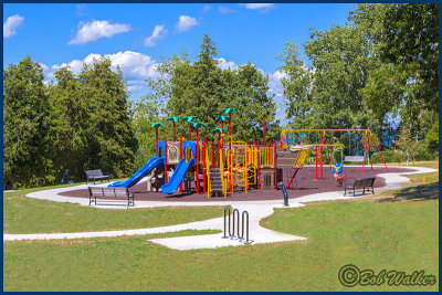 New Playground Beautiful Playground For The Children