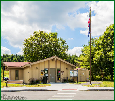 This Is The Camper's Check-In Building 