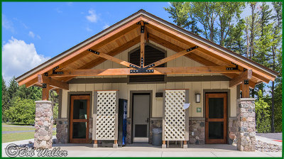 New Bathrooms In The New Pine Woods Campground Section 