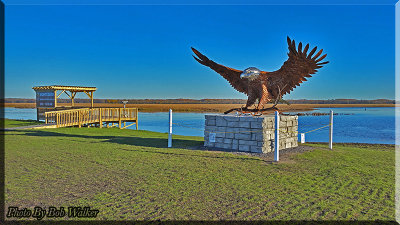Montezuma Wildlife Refuge & Wetland Complex's Beautiful New Sculpture 
