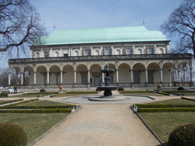 Gardens of the Prague Castle ...St. Anne's Summer Palace ...