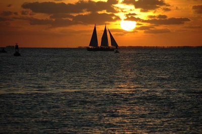 Sunset in Key West