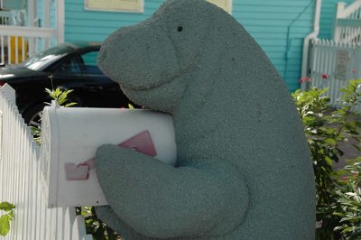 Manatee Mailbox