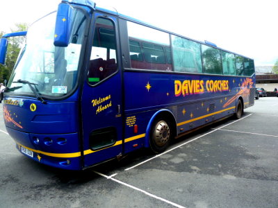 DAVIES Coaches of Plean, Stirling (R58 EDW) @ Callander, Scotland