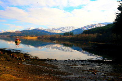 View from Sea Life Centre, Oban