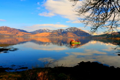 View from Oban Sea Life Centre