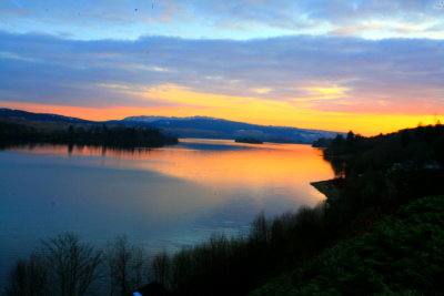 Loch Awe Hotel View