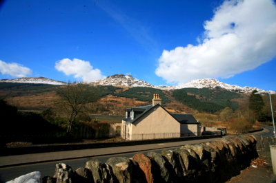 View from Loch Long Hotel