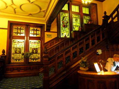 Highland Hotel Fort William, Staircase & Reception.JPG