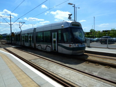 214 (2013) Bombardier Incentros AT6/5 @ Hucknall Terminus