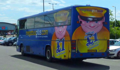 MEGABUS by Stagecoach (R456 FCE) @ Hucknall, Nottinghamshire