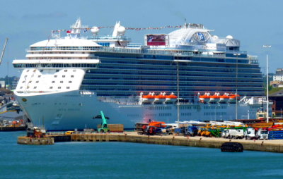 ROYAL PRINCESS (2013) @ Southampton on her Delivery - (C) P Dukes