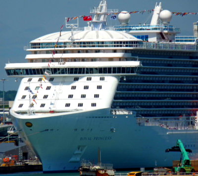 ROYAL PRINCESS (2013) @ Southampton on her Delivery - (C) P Dukes