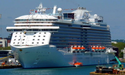ROYAL PRINCESS (2013) @ Southampton on her Delivery - (C) P Dukes
