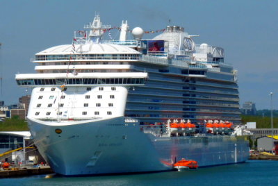 ROYAL PRINCESS (2013) @ Southampton on her Delivery - (C) P Dukes