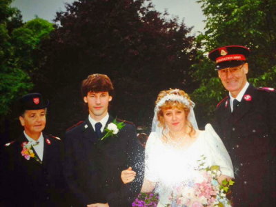 1995 August 24th - Wedding of Andrew & Andrea Burrell @ Burton on Trent