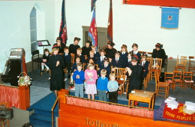 1990 - Primary Item with Singing Company in Background