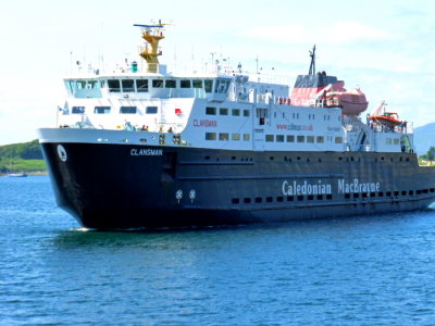 CLANSMAN (1988) Arriving @ Oban, Scotland