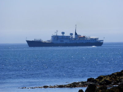 SERENISSIMA (1960) Anchored of Iona, Scotland