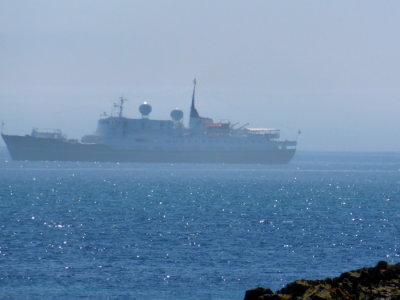 SERENISSIMA (1960) Anchored of Iona, Scotland