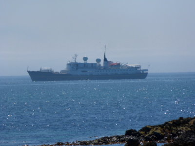 SERENISSIMA (1960) Anchored of Iona, Scotland