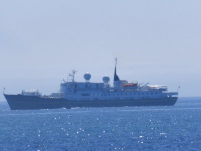 SERENISSIMA (1960) Anchored of Iona, Scotland