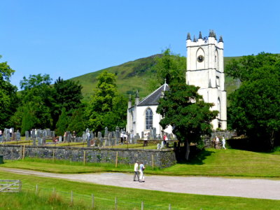(114) LOCH AWE Holiday - Glenorchy and Innishael Parish Church, Dalmally