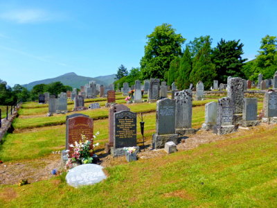 (120) LOCH AWE Holiday - Glenorchy and Innishael Parish Church, Dalmally Graveyard